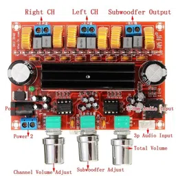 DC12-24V TPA3116D2 2.1 Channel Digital Subwoofer Power Amplifier Board image 4