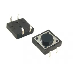 Push Button Switch - 12mm - 4 pin - Tactile/Micro Switch image 1