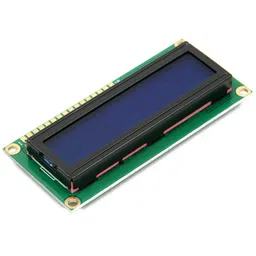 16x2 (1602) Character Blue Backlight LCD Display image 1