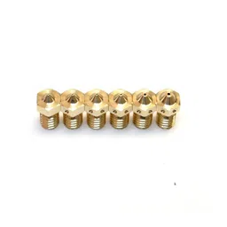 M6 Thread Brass Nozzle V5 V6 UM Compatible - 3mm x 0.3mm (for 3D printer) image 3