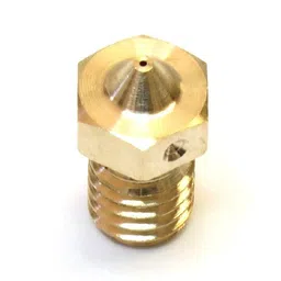 M6 Thread Brass Nozzle V5 V6 UM Compatible - 3mm x 0.8mm (for 3D printer) image 5