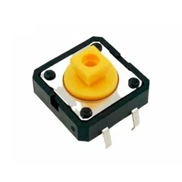 OMRON 12x12x7.3mm Tactile 4 Pin Push Button Switch image 1