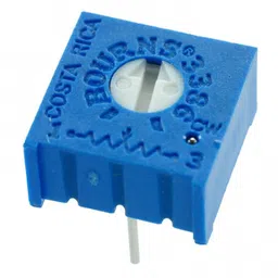 10k Ohm Variable Resistor (3386 Package) - Trimpot Trimmer Potentiometer image 1