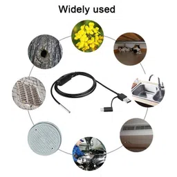 INSKAM USB and Android OTG Endoscope 3in1 Borescope 3.9mm Ultra thin Waterproof Inspection Snake Camera with LED Light image 4