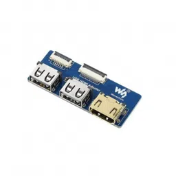 Waveshare USB HDMI Adapter for CM4-IO-BASE Adapting FFC Connector To Standard Connector image 1
