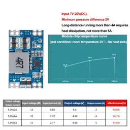 MINI560 DC 12V 5A Step-Down Stabilized Module image 4