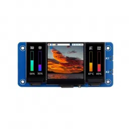 Waveshare Triple LCD HAT For Raspberry Pi, Onboard 1.3inch IPS LCD Main Screen and Dual 0.96inch IPS LCD Secondary Screens image 1