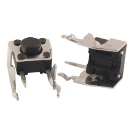 Push Button Switch - 6mm  - Right Angle Tactile/Micro Switch - 5mm Height image 1