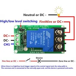 1 channel 12V 30A Relay Control Board Module with Optocoupler image 5