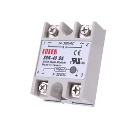 DC To AC SSR-40DA Solid State Relay Module 3-32VDC/24-380VAC 40A image 1