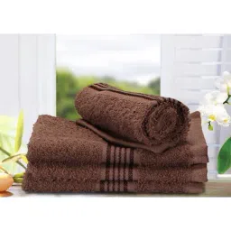Bianca D'ross Brown 380 GSM Face Cloth - Set of 4-87
