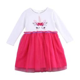 Beebay Kids Pink Cotton Embroidered Dress-image-3