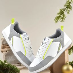 Woodland Men Colourblocked Lace-Ups Sneakers-picture-34