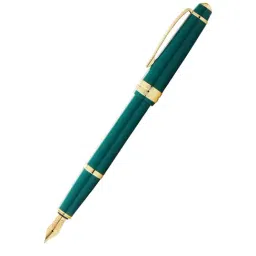 Cross Teal & Gold Resin Fountain Pen-image-80