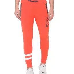 Spykar Orange Relaxed Fit Joggers-image-46