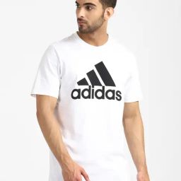 adidas White Round Neck T-Shirt-image-27
