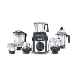 Prestige Endura 1000W 6 Jars Mixer Grinder (Silver/Black)-image-7