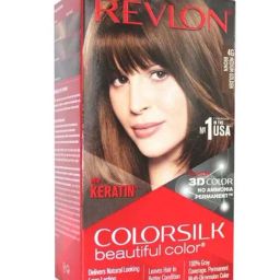 Revlon Colorsilk Ammonia Free Hair Color with Keratin Medium Golden Brown 4G - 40 ml-image-70