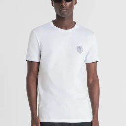 Antony Morato White Slim Fit T-Shirt-picture-10