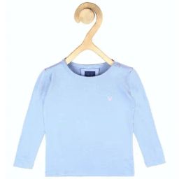 Allen Solly Junior Blue Regular Fit Full Sleeves T-Shirt-image-76