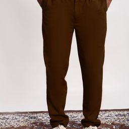 Me Craft Men Relaxed Mid-Rise Cotton Trousers-image-70