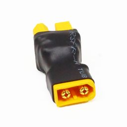 SafeConnect XT-60 Connector Harness for Series Connection Battery Adapter Lead (1M-2F) image 1