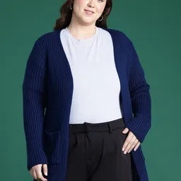 DressBerry Curve Plus Size Striped Longline-picture-30