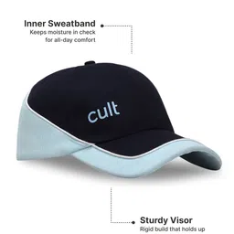 CULT Unisex Colourblocked Baseball Cap image 5