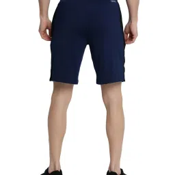 Van Heusen Performance Regular Fit Swift Dry High Stretch Solid Knit Shorts - Navy image 2