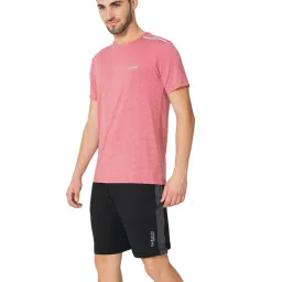Van Heusen Performance Regular Fit Swift Dry High Stretch Solid Knit Shorts - Black image 3