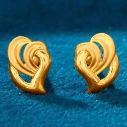 P.N.Gadgil Jewellers Modern Grace Yellow Gold Kids Earring For Kids-image-20