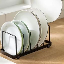 Arhat Organizers Black Plate Rack Organisers-image-84