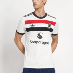 Adidas White Slim Fit Printed Jersey-58
