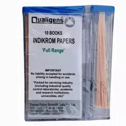 Qualigens Indicator Papers 5.0 to 7.5 pH (10 Books), Q38191-22