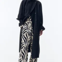 H&M Loose-Fit Twill Trousers-image-71