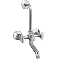 Zoie Tini Wall Mixer Telephonic Type, Z24020 Wall Mount, Chrome Finish-image-99