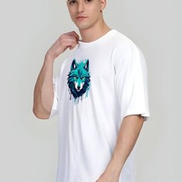 KAIDO Graphic Printed Drop-Shoulder Sleeves Oversized Cotton T-shirt-picture-2