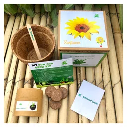 sow & grow Sow and Grow DIY Gardening Kit - Sunflower-picture-3