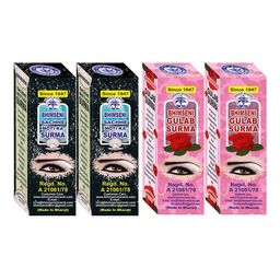 Bhimseni Karyalay Set Of 4 Gulab & Sachhe Moti Surma With Triphala Bhasm- 1.5 g Each-53