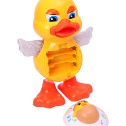 Lattice Dancing Duck with Music, Flashing Lights and Real Dancing Action for Toddler Boys and Girls- Color May Vary image 3