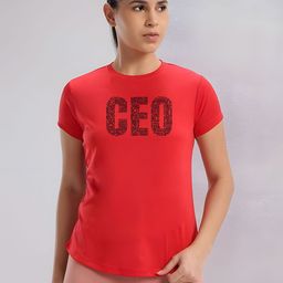 CORSICA Women Printed Applique T-shirt-image-74