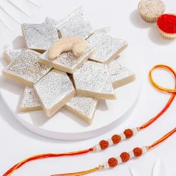 Sweets And Rakhis Gift Combo-image-76