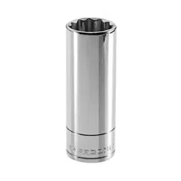 FACOM 12.7 mm (1/2 Inch) Long Socket 12-Points 21 mm, S.21LA-23