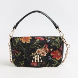 Elle Black Printed Sling Handbag-22