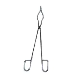Biohall 254 mm(10 Inch) Length Mild Steel Crucible Tong, BLS.MTW.130-32