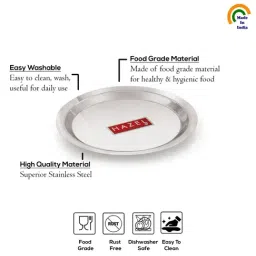 HAZEL Stainless Steel Lid Tope Cover - 21.2 cm-image-76