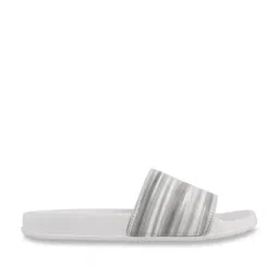Iconics Women's White & Grey Slides-picture-13