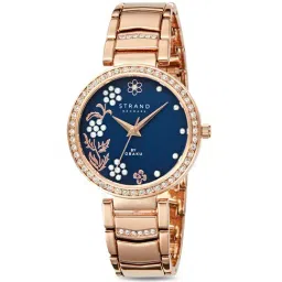 Strand By Obaku S713LHVLSV Pearl Lapis Analog Watch for Women-picture-1