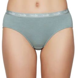 Triumph Green Cotton Hipster Panty-image-62