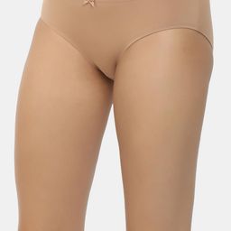 Pack of 3 Brazilian Bikini Cotton Spandex Solid Low Rise Women Panty Antimicrobial-image-57